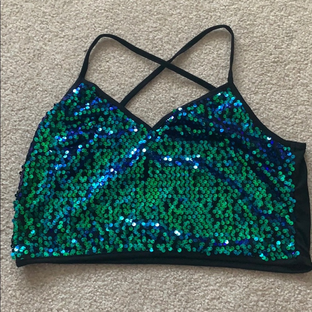 Cropped tank top